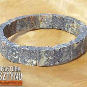 Bransoletka z Surowego Bursztynu