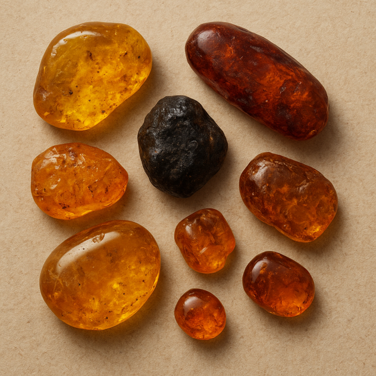 Kolory bursztynu: dlaczego nie każdy bursztyn jest żółty