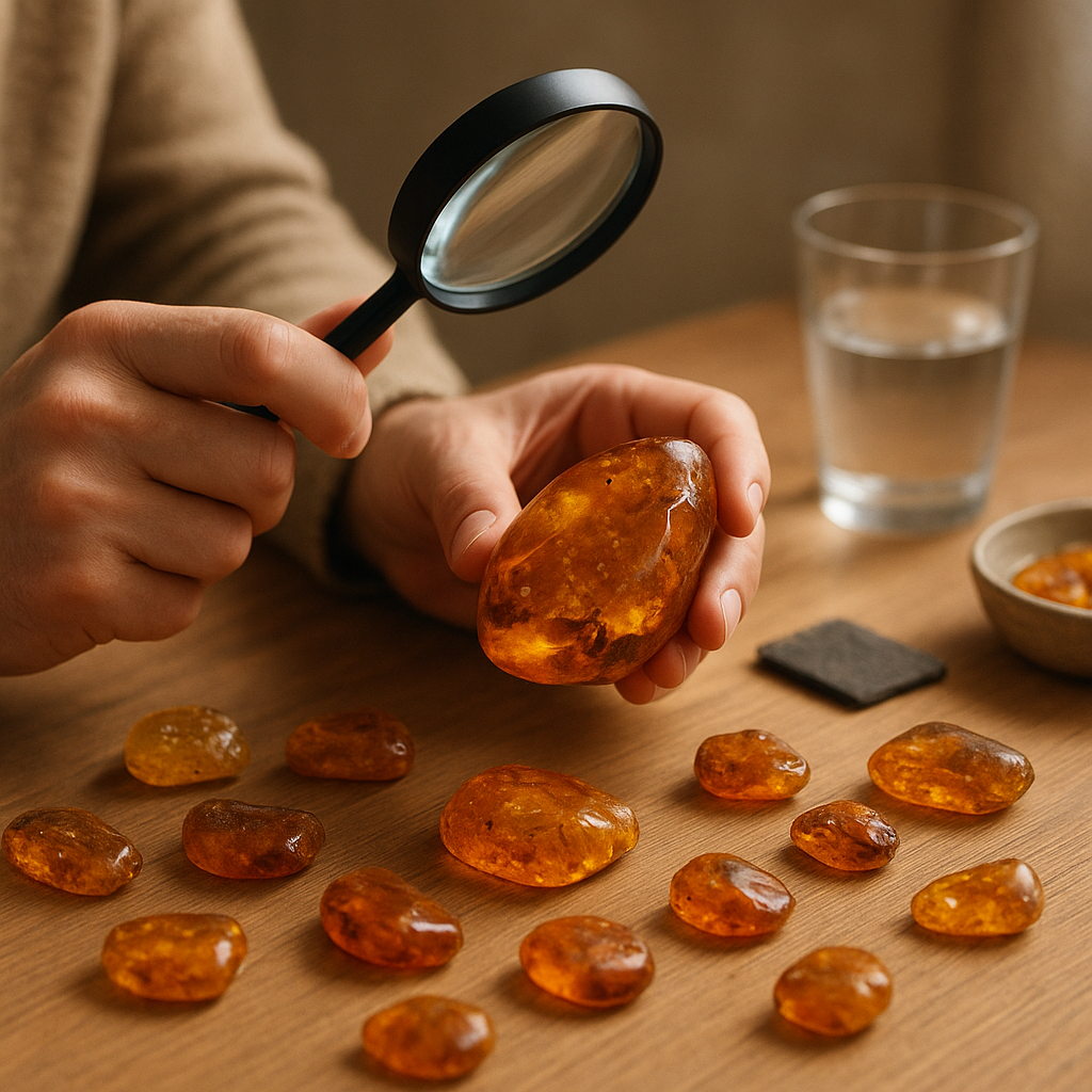 Jak rozpoznać prawdziwy bursztyn bałtycki w domu – praktyczne sposoby