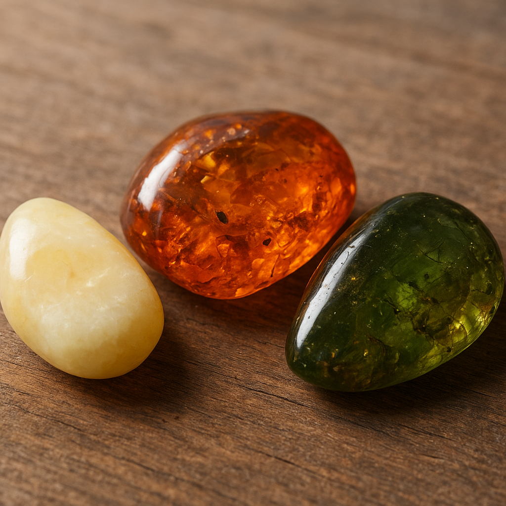 Bursztyn mleczny, koniakowy i zielony – rodzaje bursztynu i ich cechy