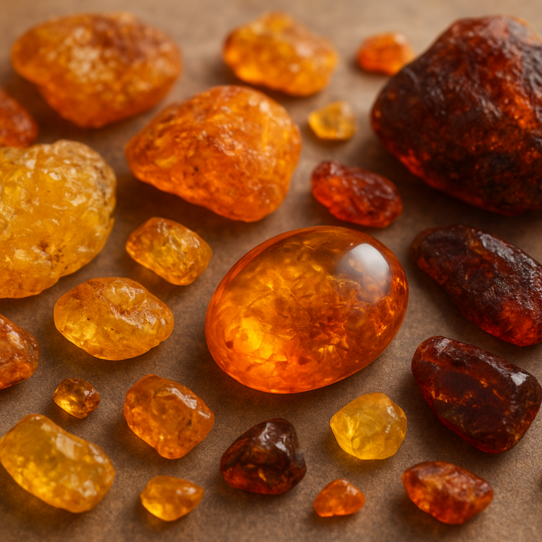 Kolory bursztynu – skąd bierze się różnorodność barw