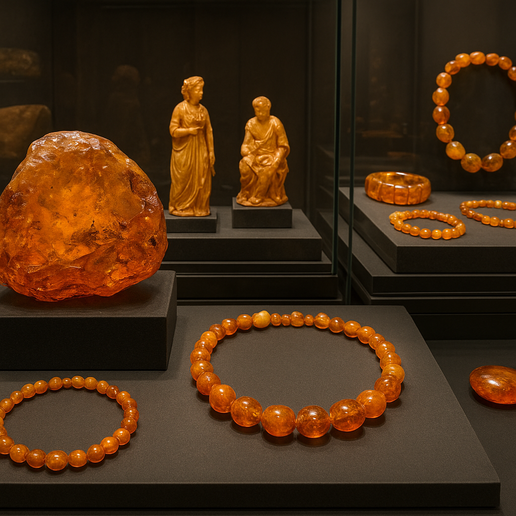 Bursztyn w muzeach – najsłynniejsze kolekcje bursztynu w Polsce
