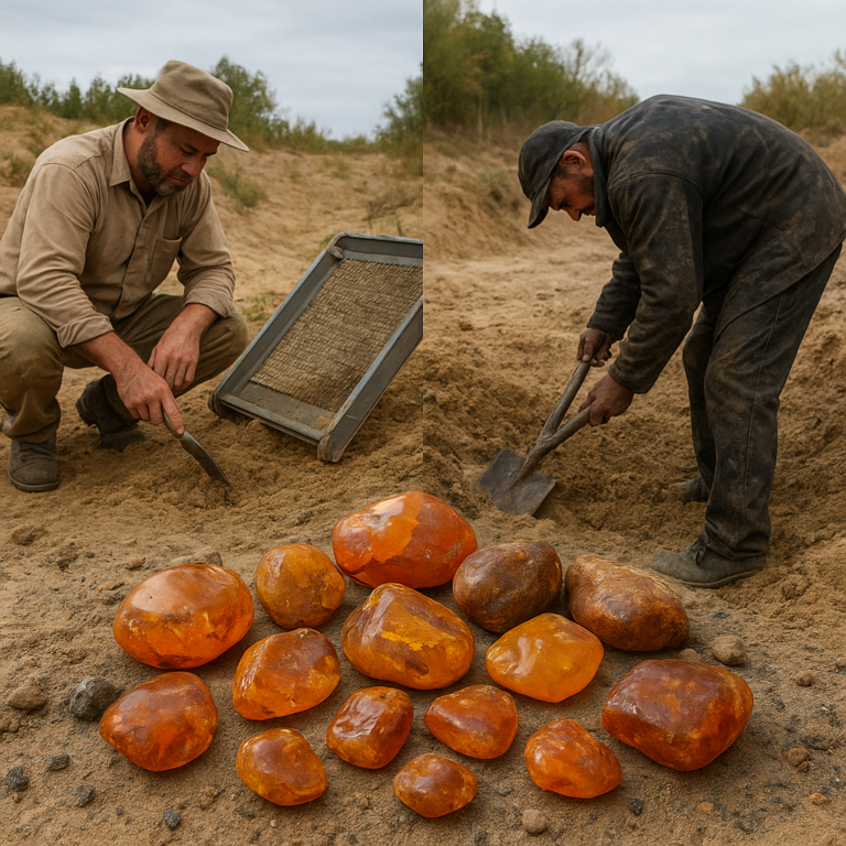 Legalne i nielegalne wydobycie bursztynu – co mówi prawo