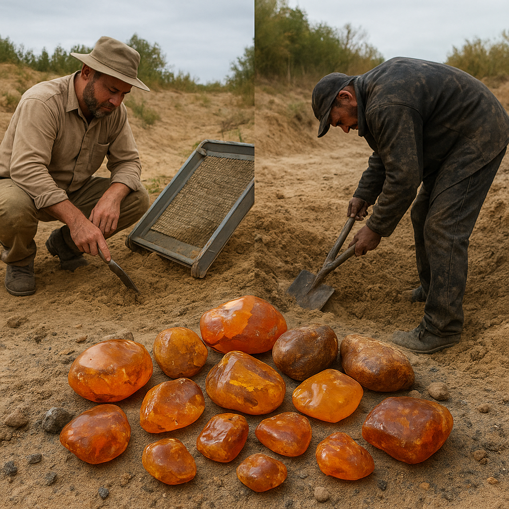 Legalne i nielegalne wydobycie bursztynu – co mówi prawo