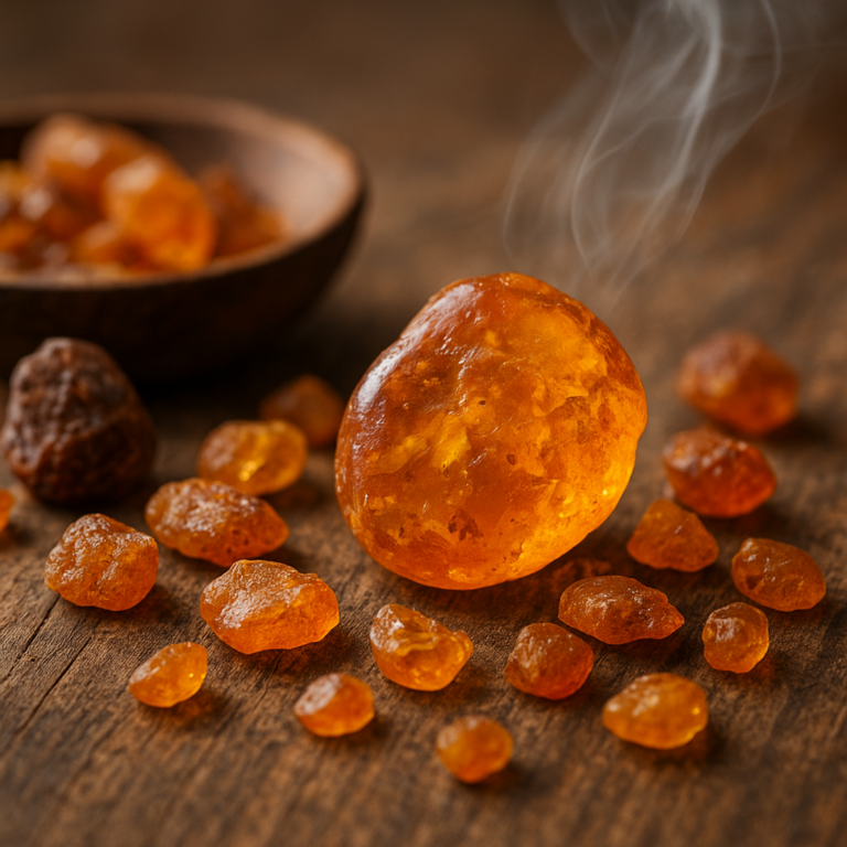 Zapach bursztynu – dlaczego bursztyn pachnie żywicą