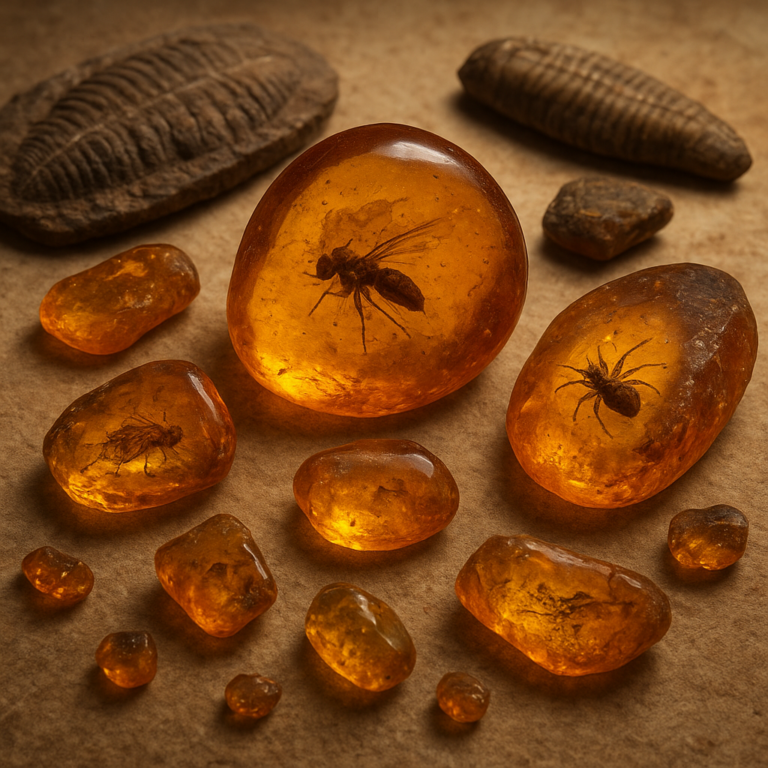 Bursztyn a klimat prehistoryczny – co mówią inkluzje