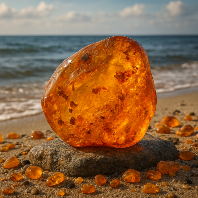 Bursztyn jako symbol Morza Bałtyckiego