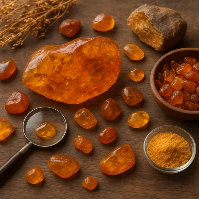 Bursztyn bałtycki – charakterystyka, skład chemiczny i właściwości fizyczne