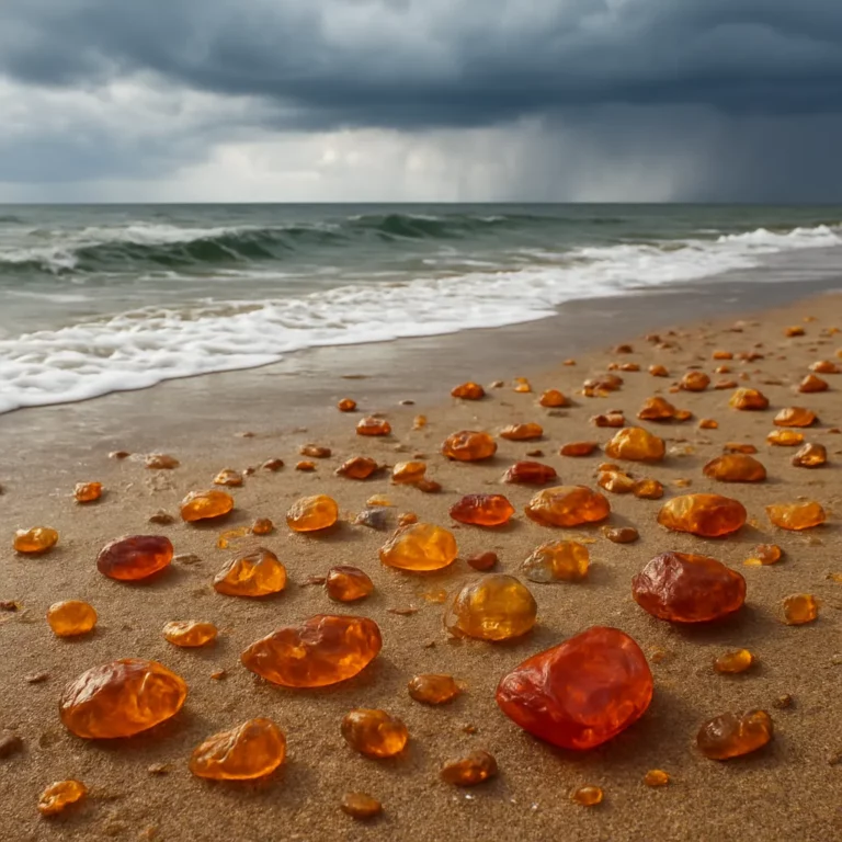 Warunki pogodowe sprzyjające znajdowaniu bursztynu