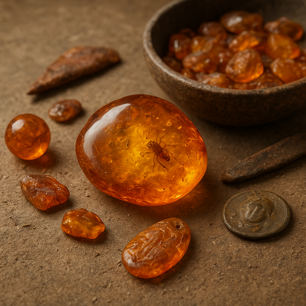 Bursztyn w archeologii – co mówią znaleziska sprzed tysięcy lat