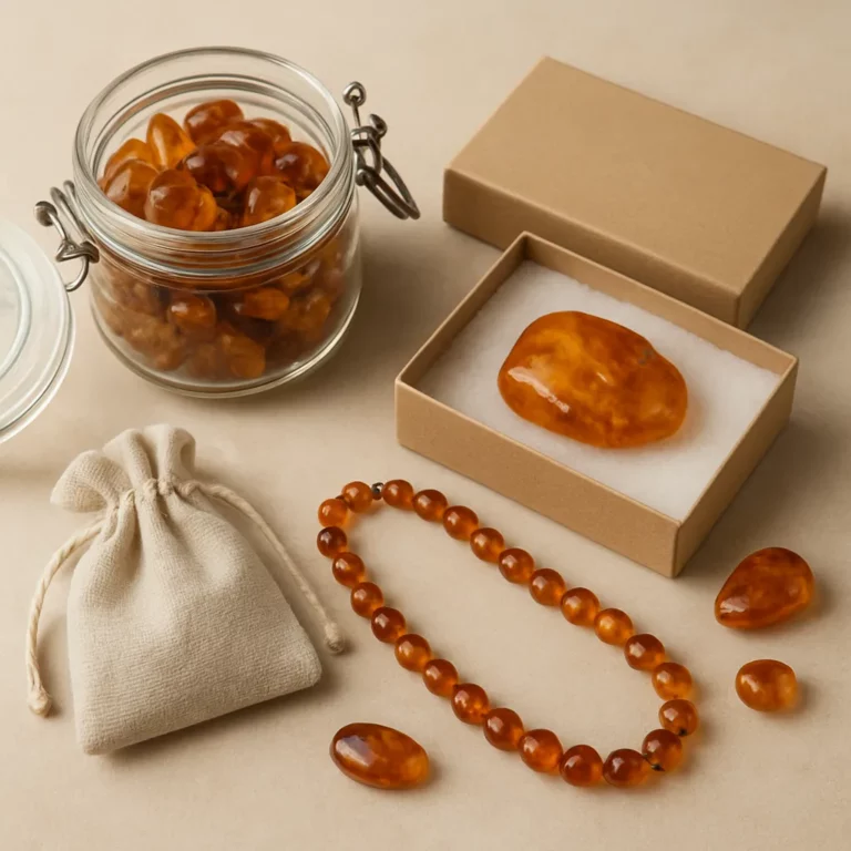 Jak przechowywać bursztyn, aby nie stracił blasku