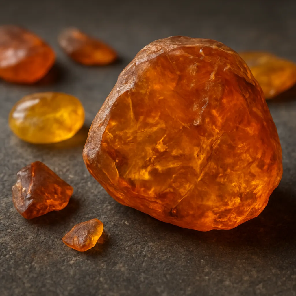 Jakie są właściwości fizyczne bursztynu – twardość, gęstość i struktura