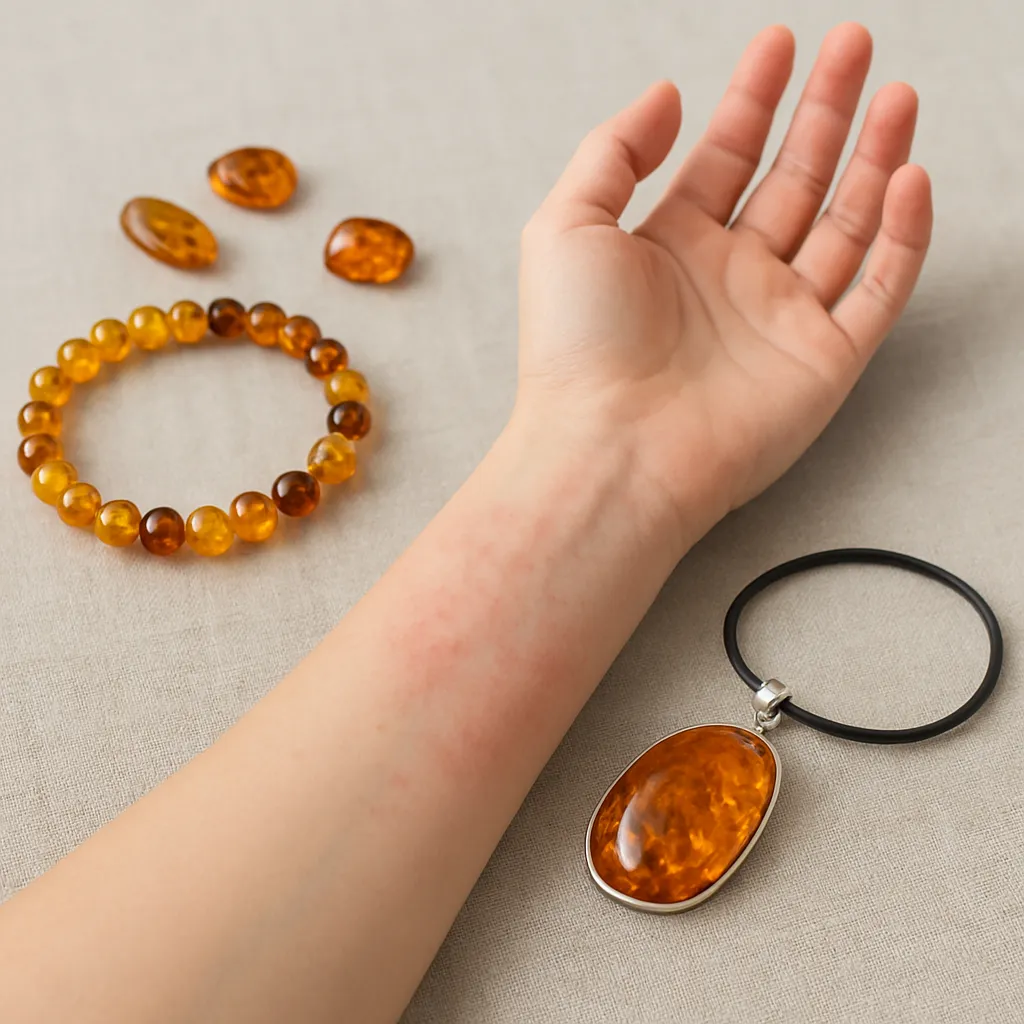 Bursztyn a alergie – czy bursztyn uczula